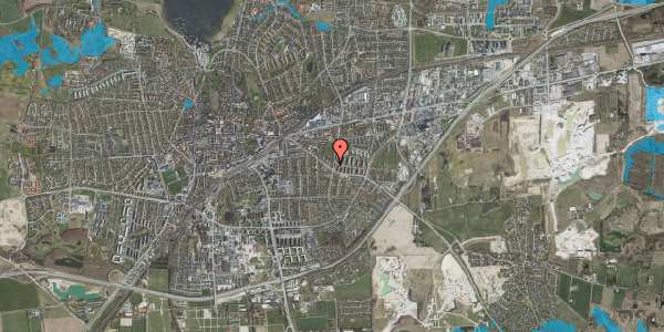 Oversvømmelsesrisiko fra vandløb på Bymarken 38, 4000 Roskilde