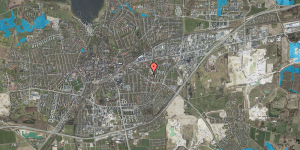 Oversvømmelsesrisiko fra vandløb på Bymarken 41, 2. tv, 4000 Roskilde