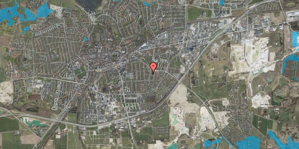 Oversvømmelsesrisiko fra vandløb på Bymarken 54, 4000 Roskilde