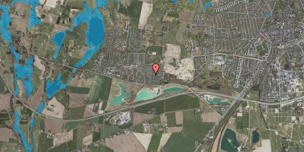 Oversvømmelsesrisiko fra vandløb på Bøgen 3, 4000 Roskilde