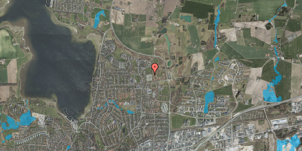 Oversvømmelsesrisiko fra vandløb på Egegårdsparken 61, 4000 Roskilde
