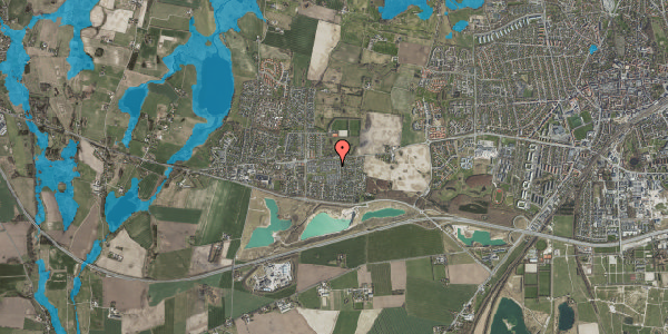 Oversvømmelsesrisiko fra vandløb på Egen 6, 4000 Roskilde