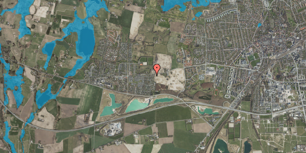 Oversvømmelsesrisiko fra vandløb på Flengsager 5, 4000 Roskilde