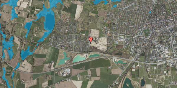 Oversvømmelsesrisiko fra vandløb på Flengsager 6, 4000 Roskilde