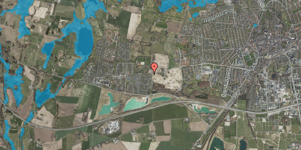 Oversvømmelsesrisiko fra vandløb på Flengsager 11, 4000 Roskilde