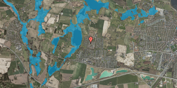 Oversvømmelsesrisiko fra vandløb på Galpestykket 57, 4000 Roskilde