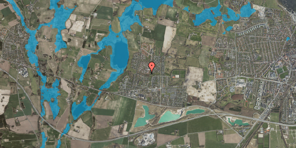 Oversvømmelsesrisiko fra vandløb på Galpestykket 419, 4000 Roskilde
