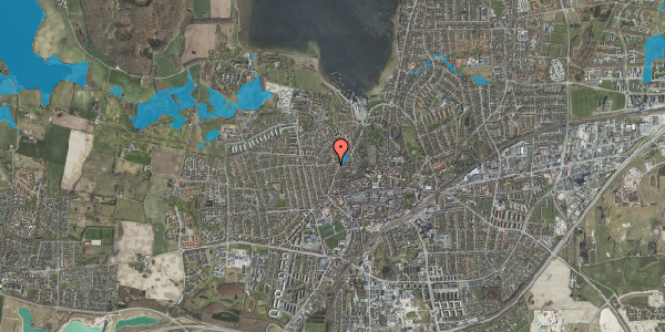 Oversvømmelsesrisiko fra vandløb på Hedegade 11, 4000 Roskilde