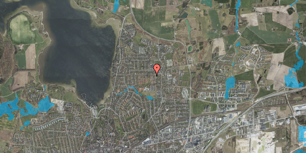 Oversvømmelsesrisiko fra vandløb på Ibsgården 16, 4000 Roskilde