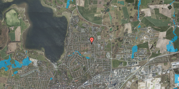 Oversvømmelsesrisiko fra vandløb på Ibsgården 42, 4000 Roskilde