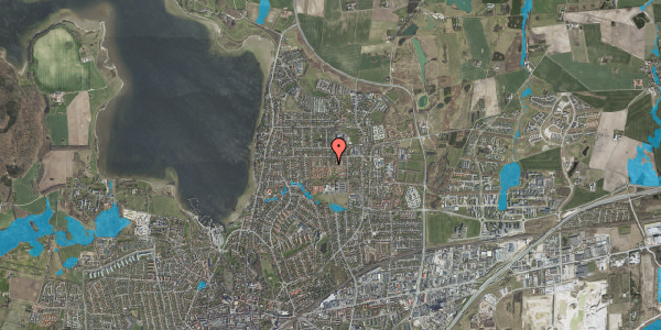Oversvømmelsesrisiko fra vandløb på Ibsgården 84, 4000 Roskilde