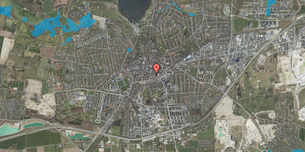 Oversvømmelsesrisiko fra vandløb på Jernbanegade 20B, 4000 Roskilde