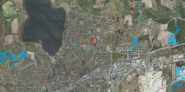 Oversvømmelsesrisiko fra vandløb på Jernstøberiet 1, 4000 Roskilde