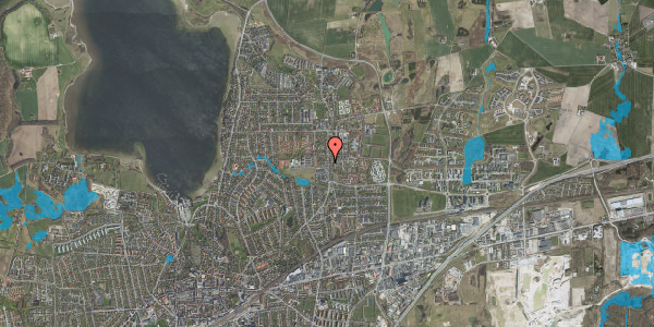 Oversvømmelsesrisiko fra vandløb på Jernstøberiet 3, 4000 Roskilde