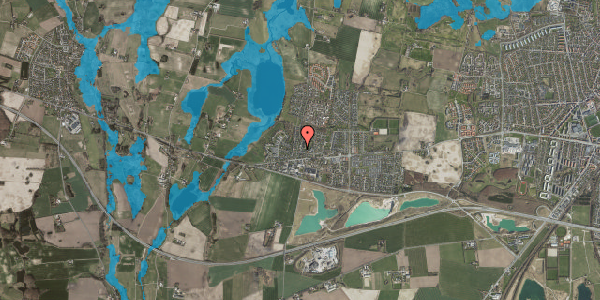 Oversvømmelsesrisiko fra vandløb på Kildevænget 3, 4000 Roskilde
