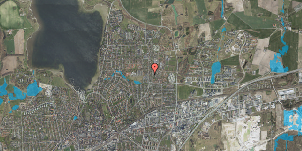 Oversvømmelsesrisiko fra vandløb på Klosterengen 130, 4000 Roskilde