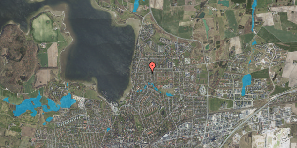 Oversvømmelsesrisiko fra vandløb på Klostervej 1, 4000 Roskilde