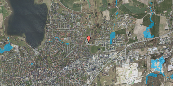 Oversvømmelsesrisiko fra vandløb på Knolden 6, 4000 Roskilde