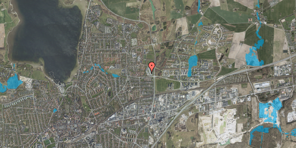 Oversvømmelsesrisiko fra vandløb på Knolden 8, 4000 Roskilde