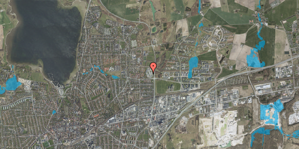 Oversvømmelsesrisiko fra vandløb på Knolden 28B, 4000 Roskilde