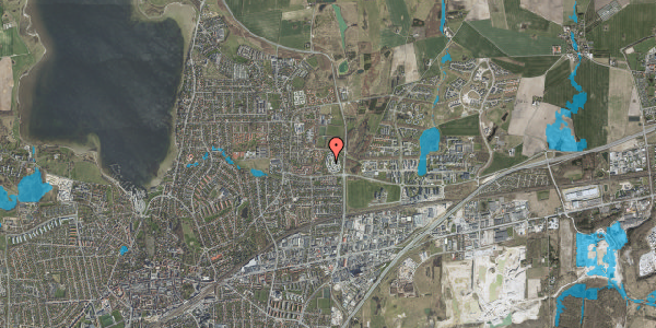 Oversvømmelsesrisiko fra vandløb på Knolden 56, 4000 Roskilde