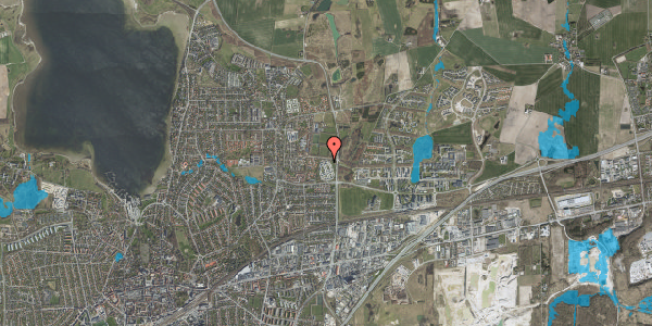Oversvømmelsesrisiko fra vandløb på Knolden 57A, 4000 Roskilde