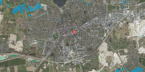 Oversvømmelsesrisiko fra vandløb på Knudsvej 10A, 2. , 4000 Roskilde