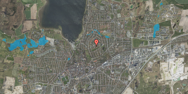 Oversvømmelsesrisiko fra vandløb på Kongebakken 20, 2. tv, 4000 Roskilde