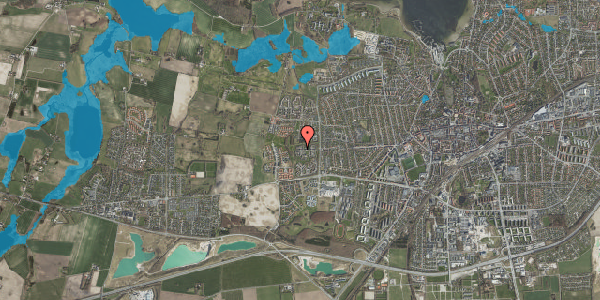 Oversvømmelsesrisiko fra vandløb på Kristianslund 80C, 4000 Roskilde