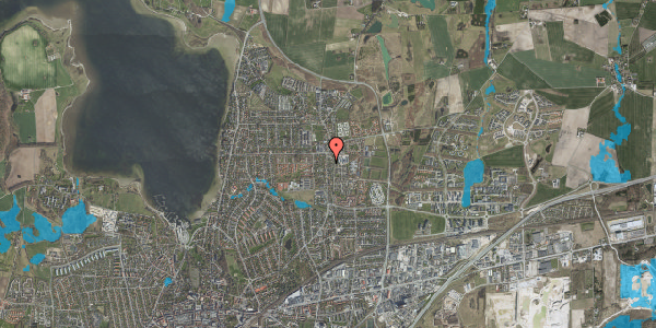 Oversvømmelsesrisiko fra vandløb på Langagervej 5A, 4000 Roskilde