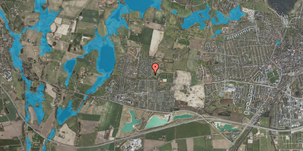 Oversvømmelsesrisiko fra vandløb på Langengen 84, 4000 Roskilde