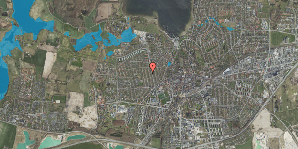 Oversvømmelsesrisiko fra vandløb på Lindevej 37, 4000 Roskilde