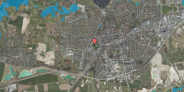 Oversvømmelsesrisiko fra vandløb på Møllehusvej 25, 2. 3, 4000 Roskilde