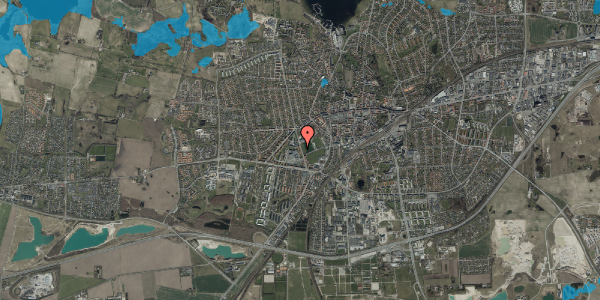 Oversvømmelsesrisiko fra vandløb på Møllehusvej 25, 2. 4, 4000 Roskilde