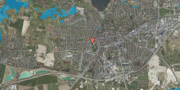 Oversvømmelsesrisiko fra vandløb på Møllehusvej 37, 2. 4, 4000 Roskilde