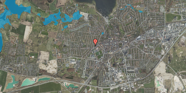 Oversvømmelsesrisiko fra vandløb på Møllehusvej 57, 4000 Roskilde