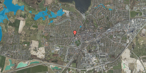 Oversvømmelsesrisiko fra vandløb på Møllehusvej 59, 4000 Roskilde