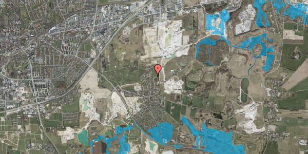 Oversvømmelsesrisiko fra vandløb på Naturparken 31, 4000 Roskilde