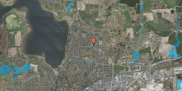 Oversvømmelsesrisiko fra vandløb på Ollerupvej 5, 4000 Roskilde