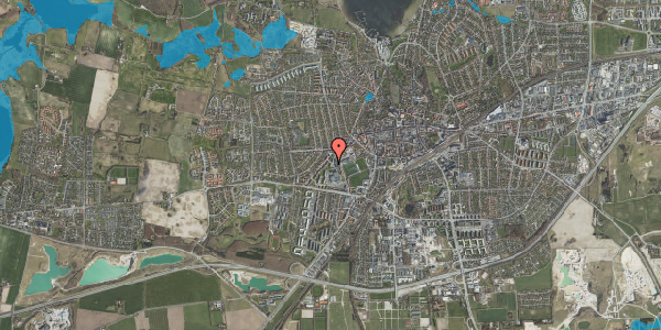 Oversvømmelsesrisiko fra vandløb på Parkvej 21, 3. th, 4000 Roskilde