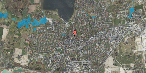 Oversvømmelsesrisiko fra vandløb på Provstestræde 1, st. 3, 4000 Roskilde