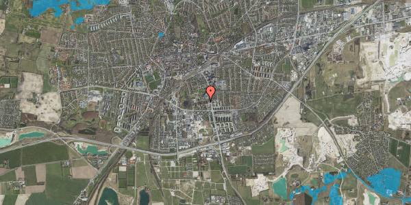 Oversvømmelsesrisiko fra vandløb på Ringparken 12, 1. mf, 4000 Roskilde