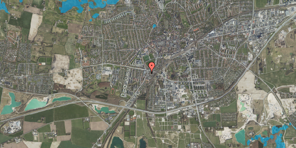 Oversvømmelsesrisiko fra vandløb på Ringstedvej 9, 4000 Roskilde