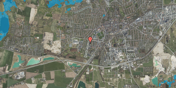 Oversvømmelsesrisiko fra vandløb på Rønnebærparken 32, 3. 3, 4000 Roskilde