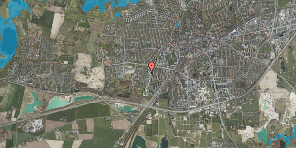 Oversvømmelsesrisiko fra vandløb på Rønnebærparken 48, 2. 2, 4000 Roskilde