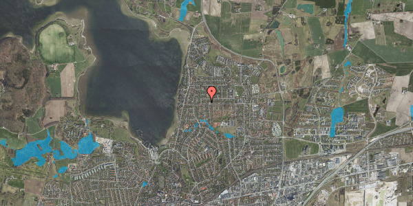 Oversvømmelsesrisiko fra vandløb på Himmelev Sognevej 35, 4000 Roskilde