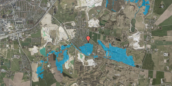 Oversvømmelsesrisiko fra vandløb på Stenlandsvænget 14, 4000 Roskilde