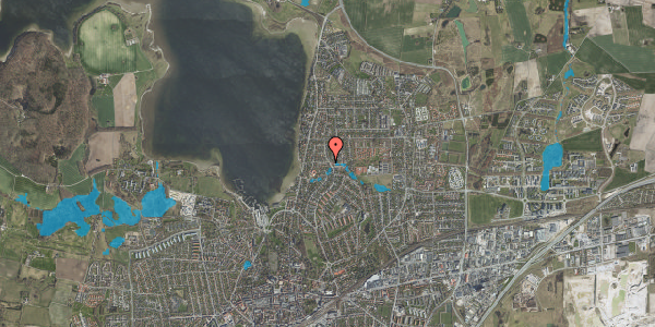 Oversvømmelsesrisiko fra vandløb på Strandparken 1, 4000 Roskilde