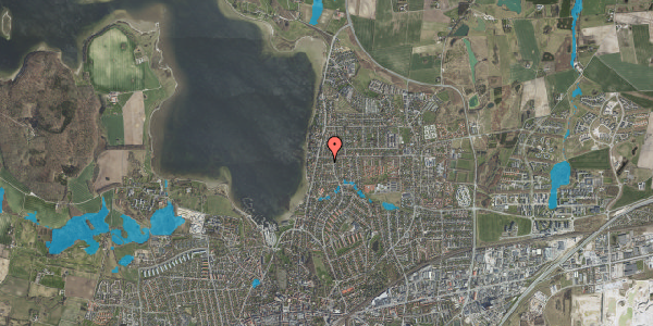 Oversvømmelsesrisiko fra vandløb på Strandparken 61, 4000 Roskilde