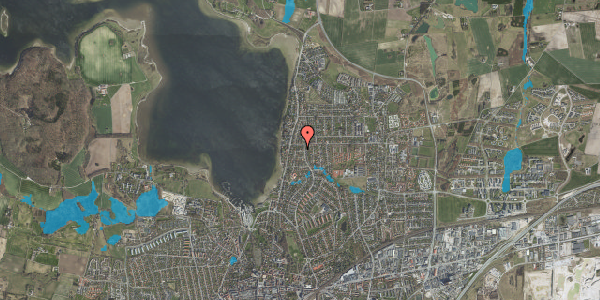 Oversvømmelsesrisiko fra vandløb på Strandparken 63, 4000 Roskilde